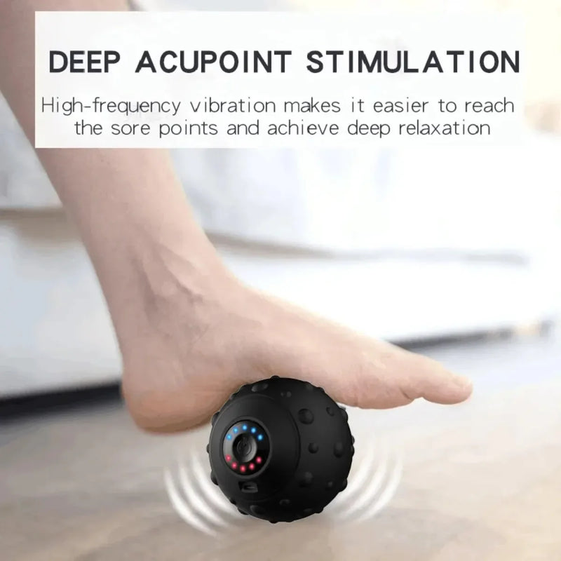 Electric Vibration Massage Ball for Foot & Facial Care