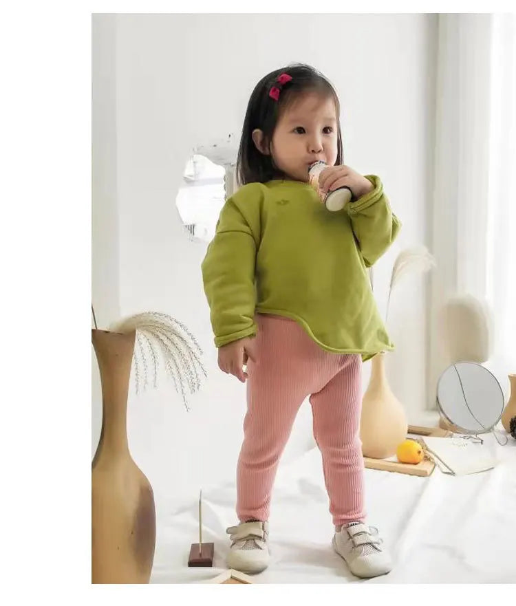 Cotton Leggings – High Waist Infant -Sizes 9-24 mo. & Sizes 3- 6