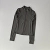 Women’s Slim Fit Zip-Up Yoga Jacket – Quick Dry Fitness Top