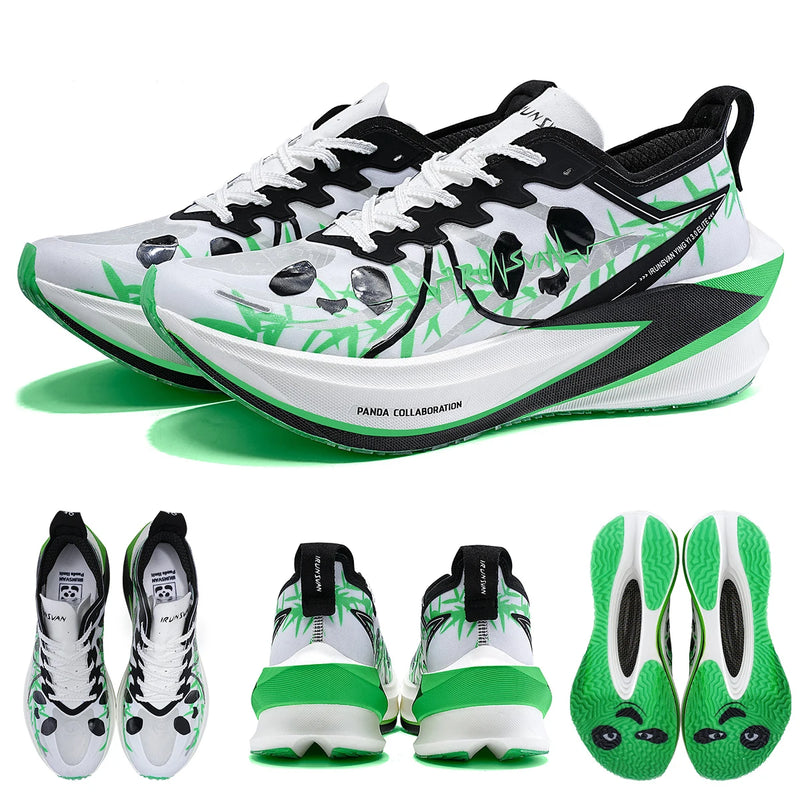 IRUNSVAN Carbon Plate Running Shoes – Cushioned Marathon Shoes for Men & Women