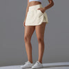 Outdoor Sports High Waist Yoga Tennis Skirt – Breathable Athletic Fitness Skort for Women