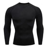 Men's Thermal Compression Shirt – Long Sleeve Running & Gym Workout Top