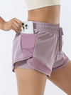 Women’s Double Layered Quick-Dry Athletic Shorts