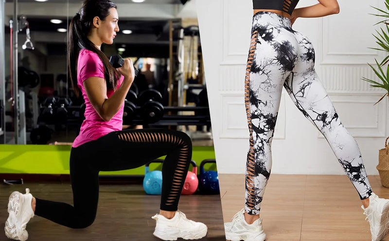 2 Pack Women’s High Waisted Seamless Butt Lifting Yoga Leggings