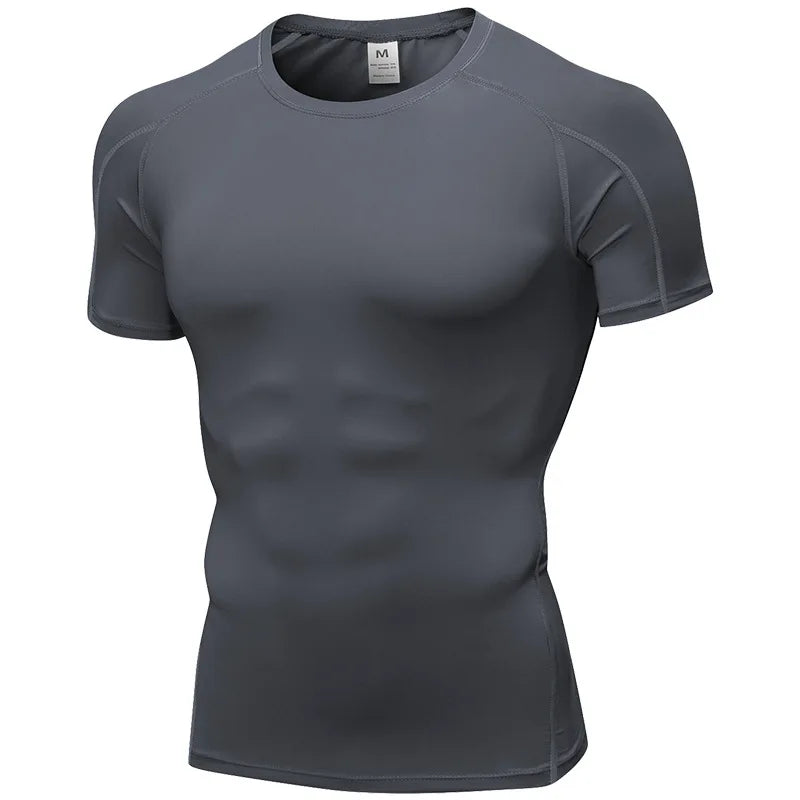 Elastic Men's Sport Running Shirt