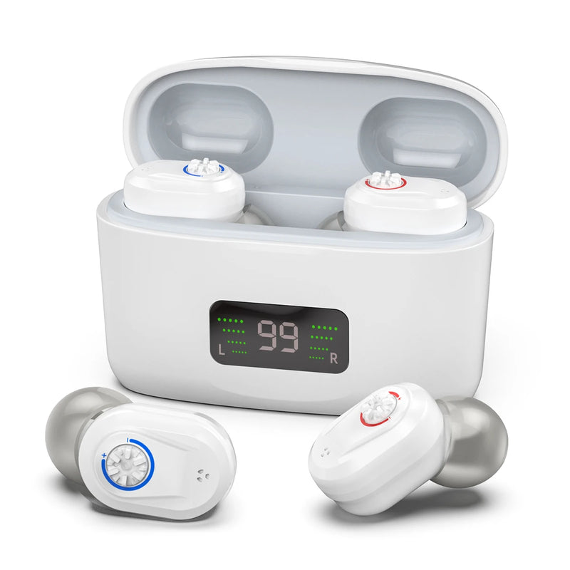 Wireless Mini Noise-Cancelling Hearing Aid for Seniors