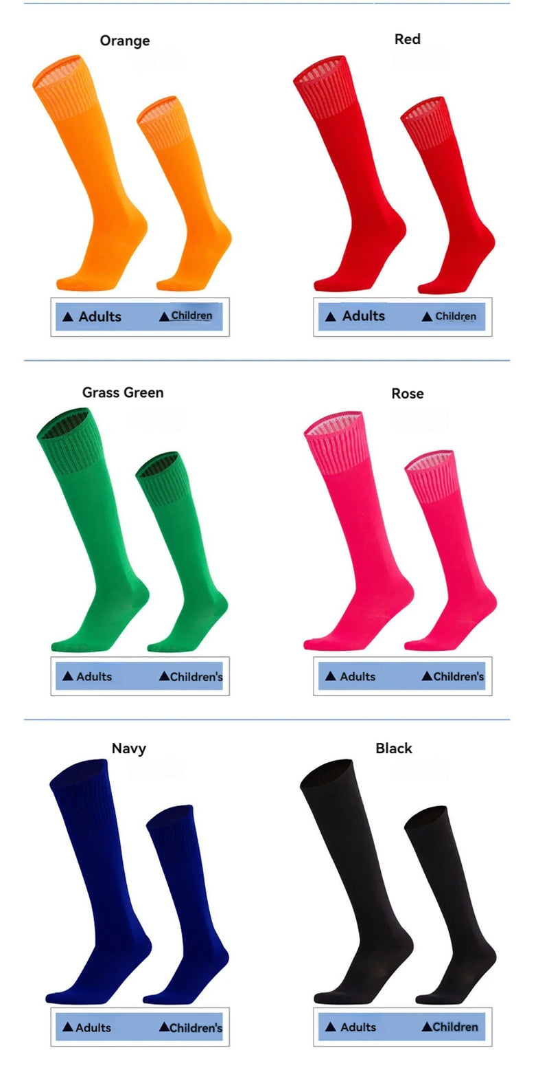 Loogdeel Football & Sports Socks – Kids & Adults