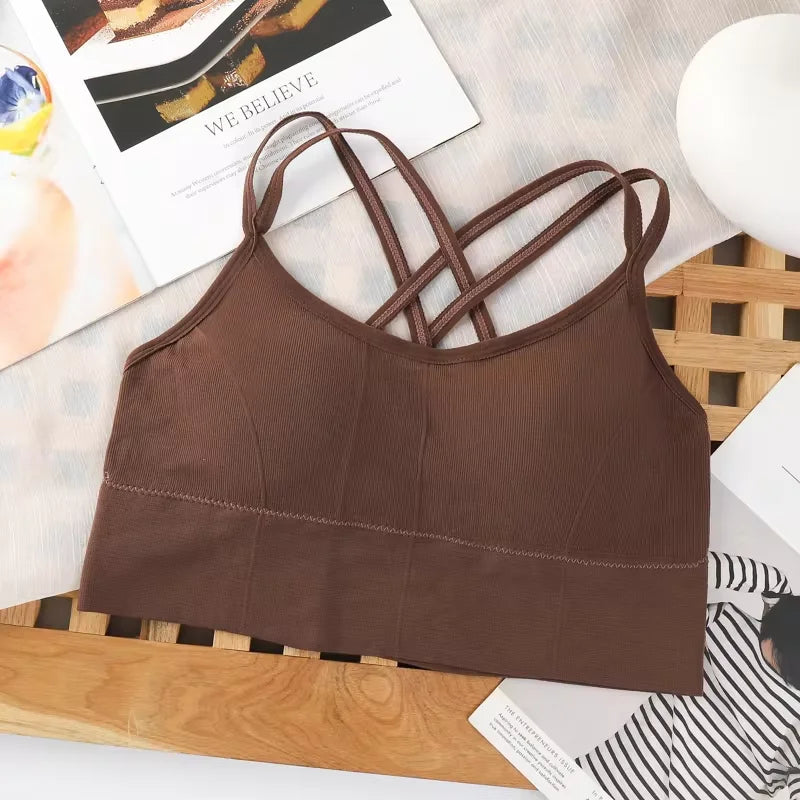 Women’s Cross Strap Sports Bra