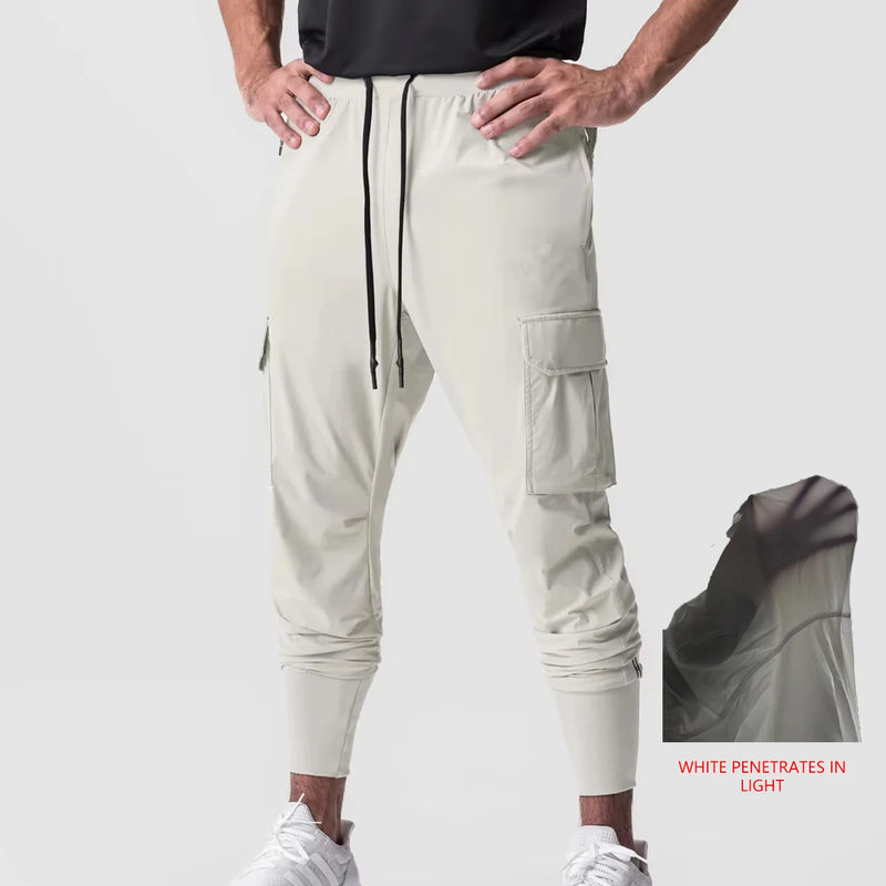Men’s Camouflage Quick-Dry Sports Pants – Lightweight Stretch Workout Joggers for Running & Training