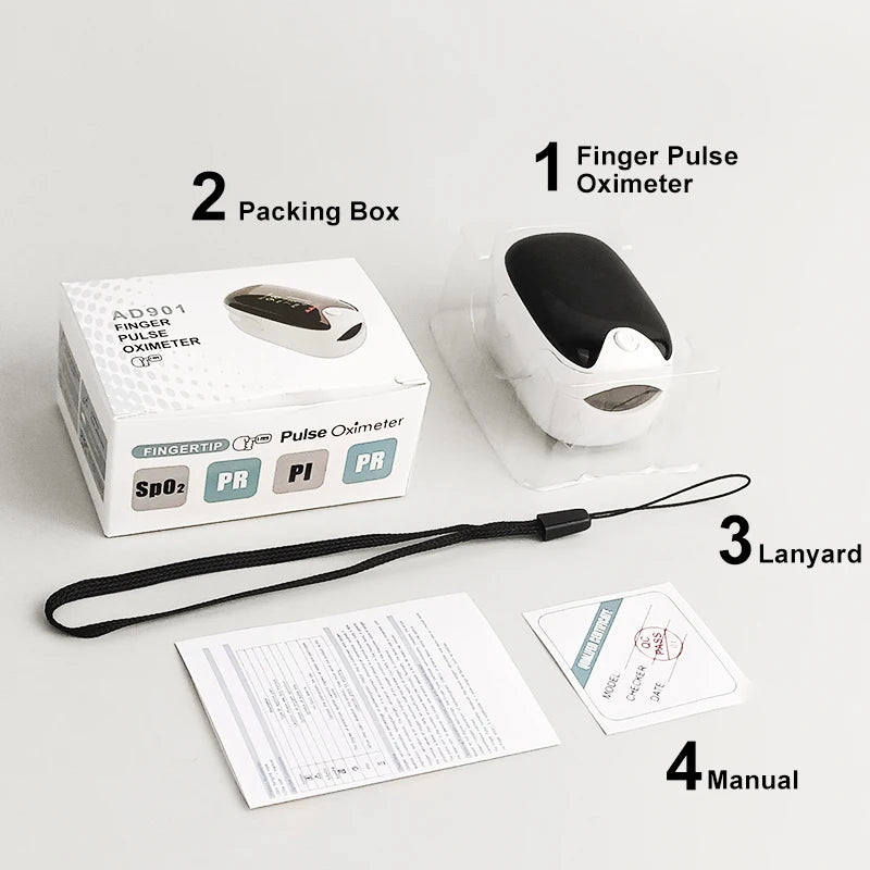 Medical Finger Pulse Oximeter