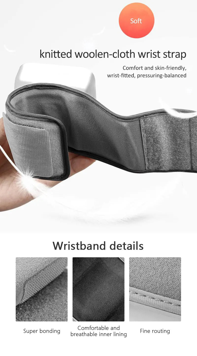 Rechargeable Digital Blood Pressure Monitor Wrist