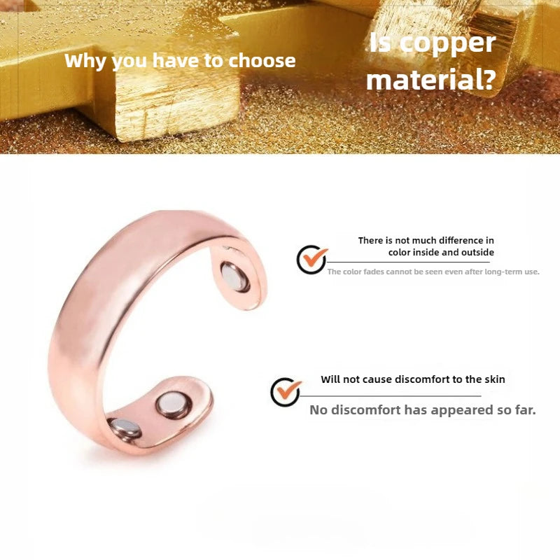 Anti Snoring Device Ring Magnetic Therapy Acupressure Treatment