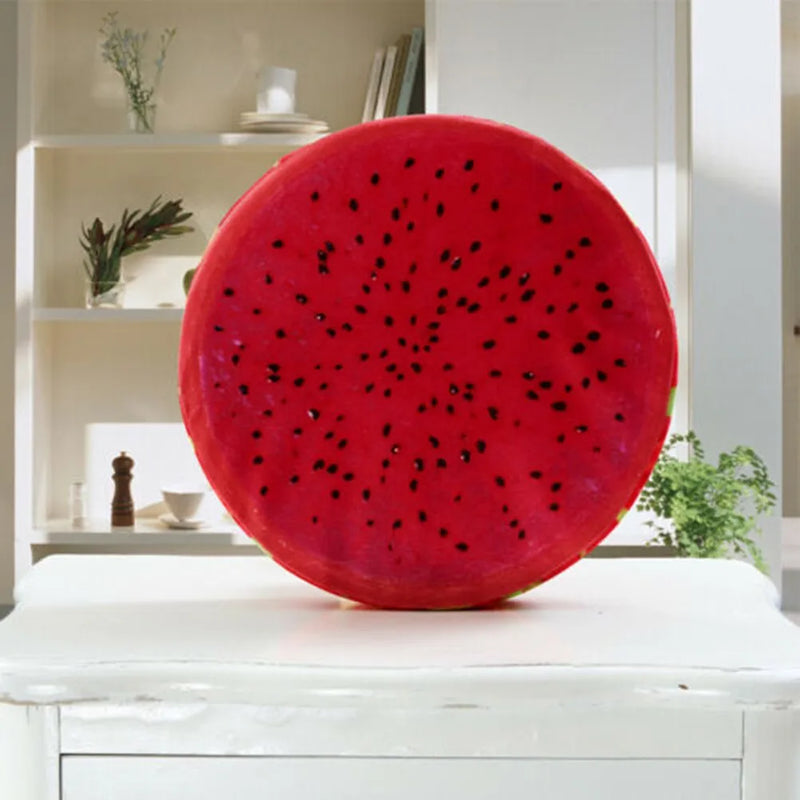 33cm Fruit-Shaped Round Cushion: