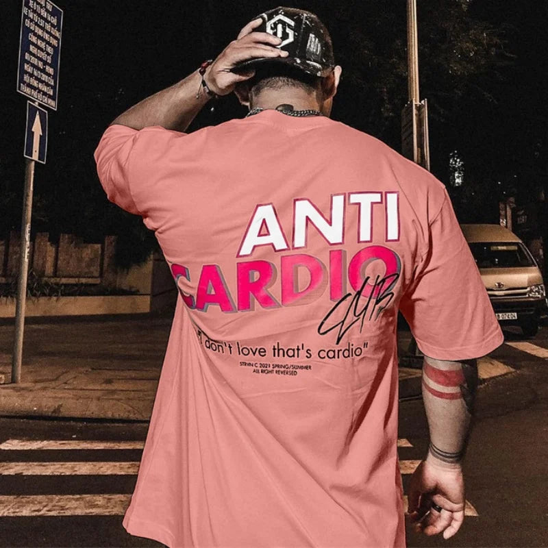 ANTI CARDIO Oversized Sports T-Shirt