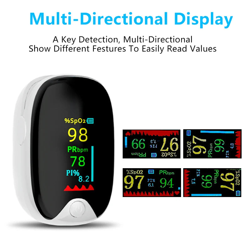 Medical Finger Pulse Oximeter