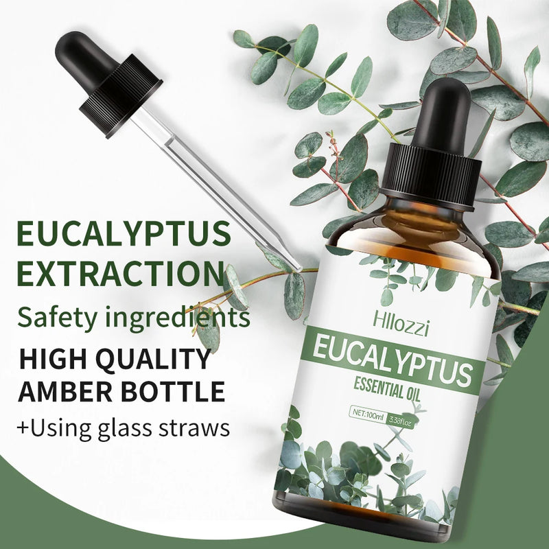 Eucalyptus Plant Essential Oil for Face and Body