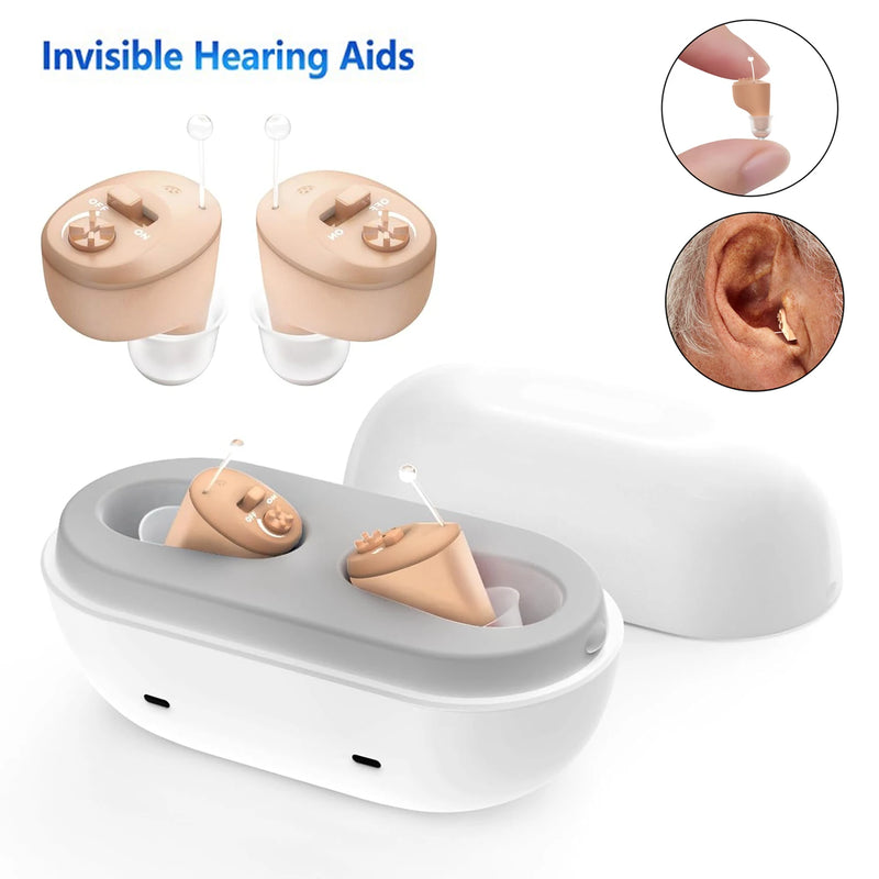 Invisible Rechargeable Hearing Aid