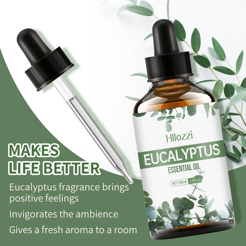 Eucalyptus Plant Essential Oil for Face and Body