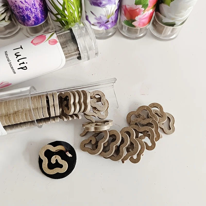 40 Wooden Aromatherapy Incense Sticks, Lavender Fragrance