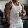 Men’s Stripe Gym Tank Top