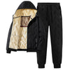 Men’s Winter Fleece Tracksuit – Warm Jacket & Sweatpants Set