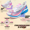 Carbon Plate Marathon Running Shoes – Lightweight Racing Sneakers with Stable Support & Cushioning