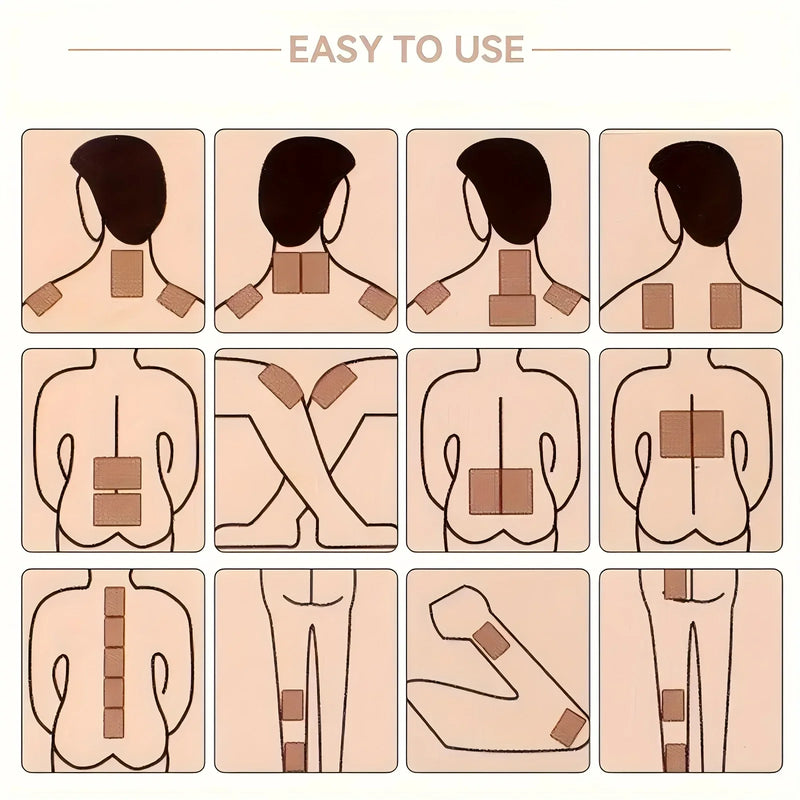 Long-Lasting Hot Compress Patches for Neck, Back & Joints