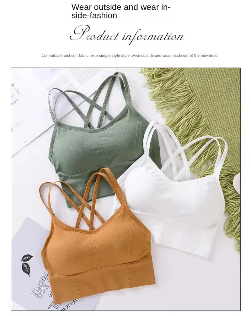 Women’s Cross Strap Sports Bra