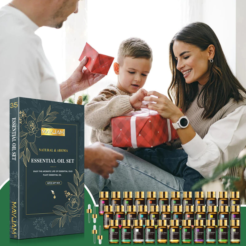 MAYJAM 35pcs/set Essential Oils For Diffuser