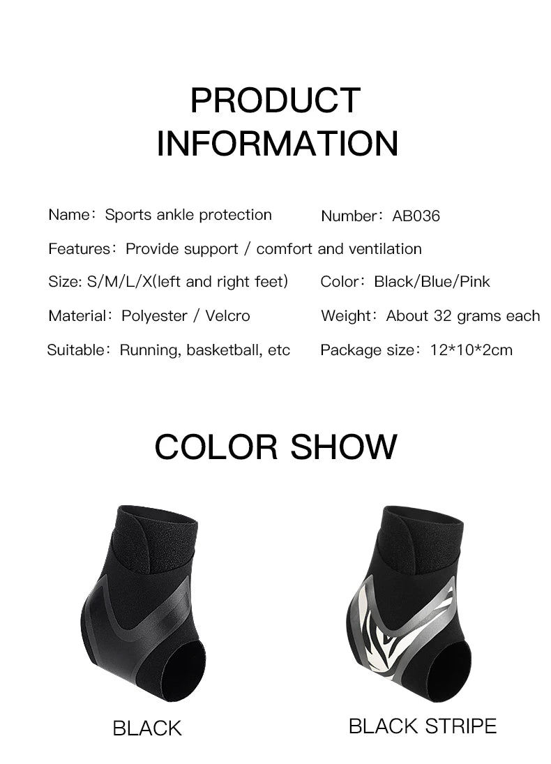 Elastic Breathable Ankle Support Brace