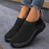 Women's Slip-On Sport Sneakers – Breathable Lightweight Running & Walking Shoes