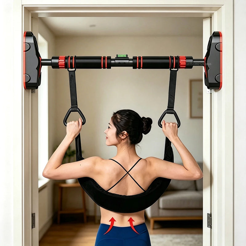 Portable Lumbar Traction Belt – Adjustable Waist & Back Support