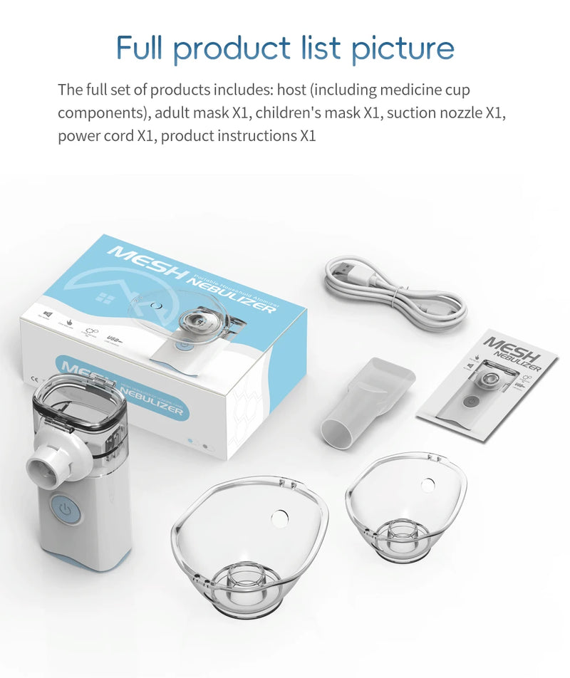 KIUZOU Medical Portable Nebulizer