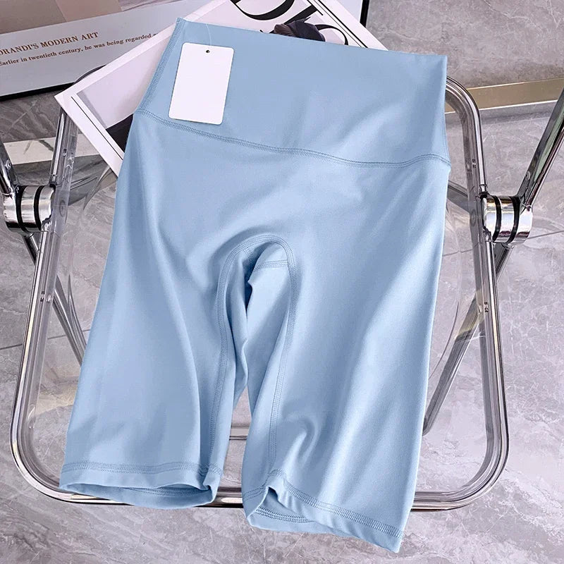 Summer Elastic Breathable Quick-Dry Yoga Shorts