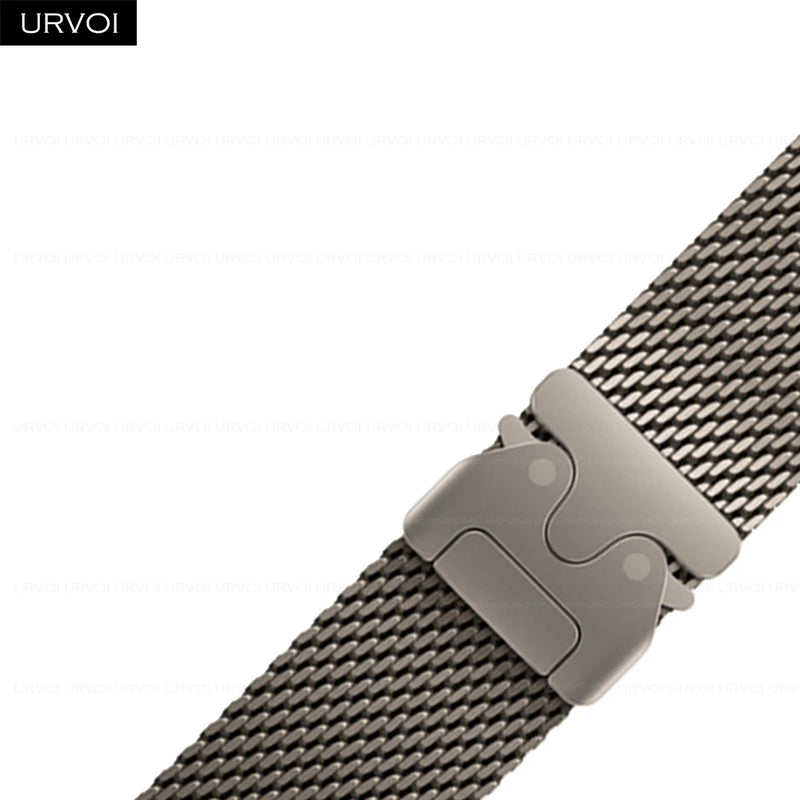 URVOI Titanium Milanese Loop for Apple Watch