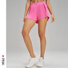 Fitness Fake Two-Piece Pleated Skirt Pants