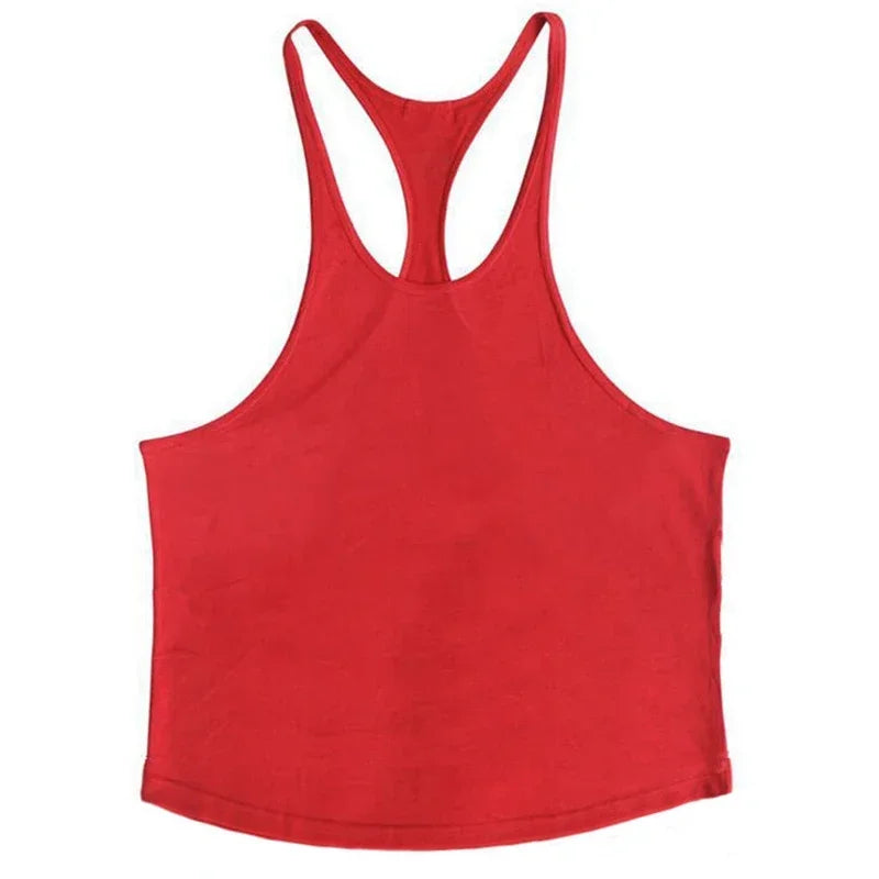 Men’s Plain Gym Fitness Muscle Tank Top