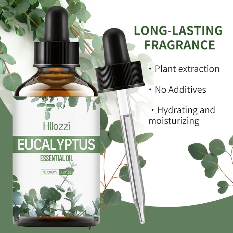 Eucalyptus Plant Essential Oil for Face and Body