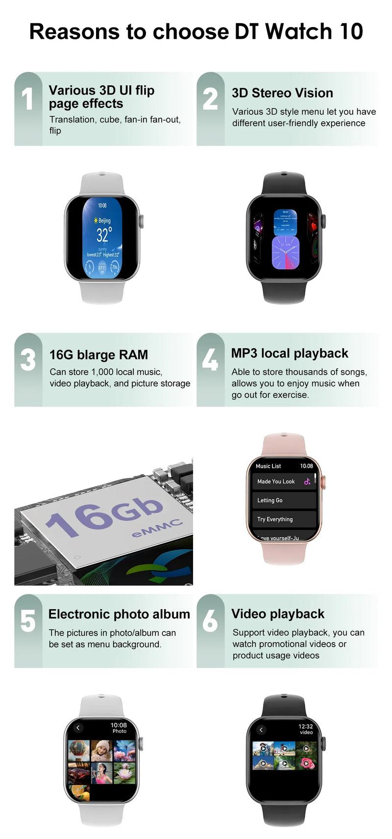 Apple DT Watch 10 Smart Watch