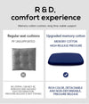 Ergonomic Memory Cotton Office Student Seat Cushion: