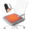 USB Heated Seat Cushion with 4 Temperature Settings – Winter Heating Mat for Car, Office & Home