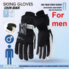 Unisex Winter Cycling Gloves – Warm Thermal Ski Gloves with Non-Slip Grip