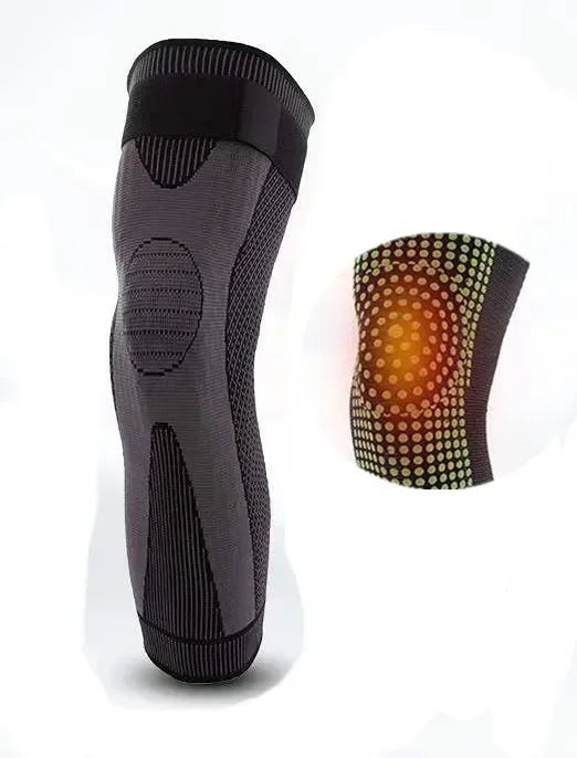 Self-Heating Knee Brace with Mugwort Warmth – Long Knee Support
