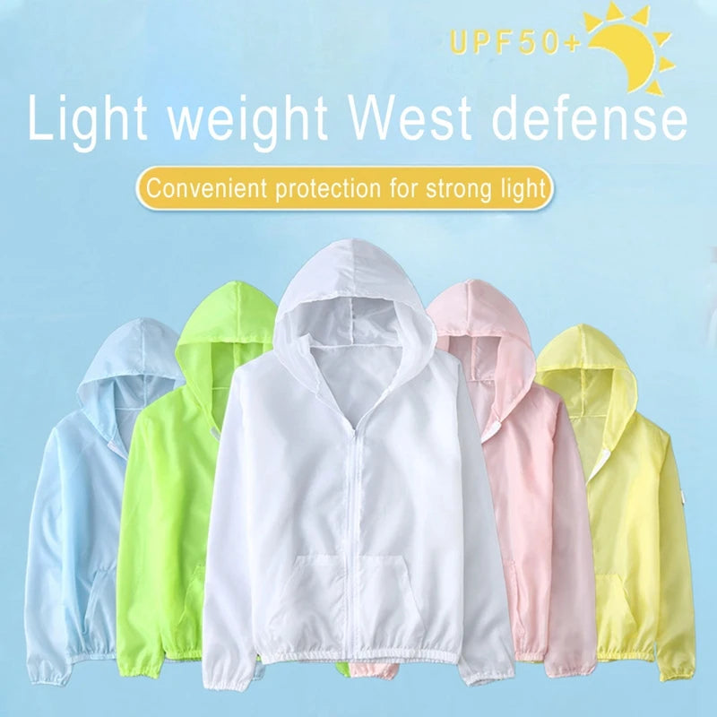 Quick Dry Breathable UV Protection Jacket – Lightweight Sunscreen Coat for Men & Women