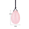 100% Pure Natural Quartz Yoni Egg Set Kegel Exerciser Balls